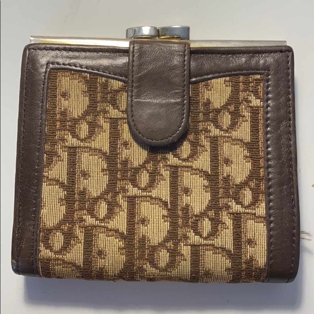 Vintage Christian Dior wallet monogram